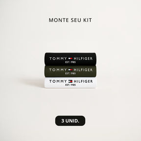 Kit 3 Camisetas Tommy Hilfiger 1985